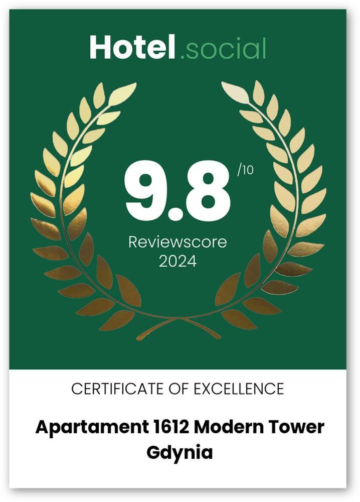 Apartament 1612 Modern Tower Gdynia Esterno foto
